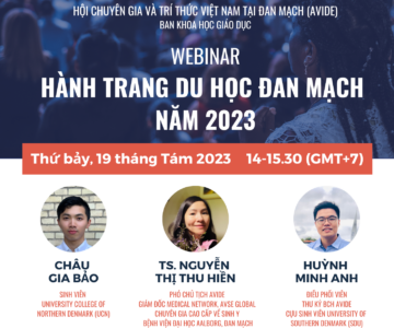 Webinar 1: Hành trang du học Đan Mạch năm 2023