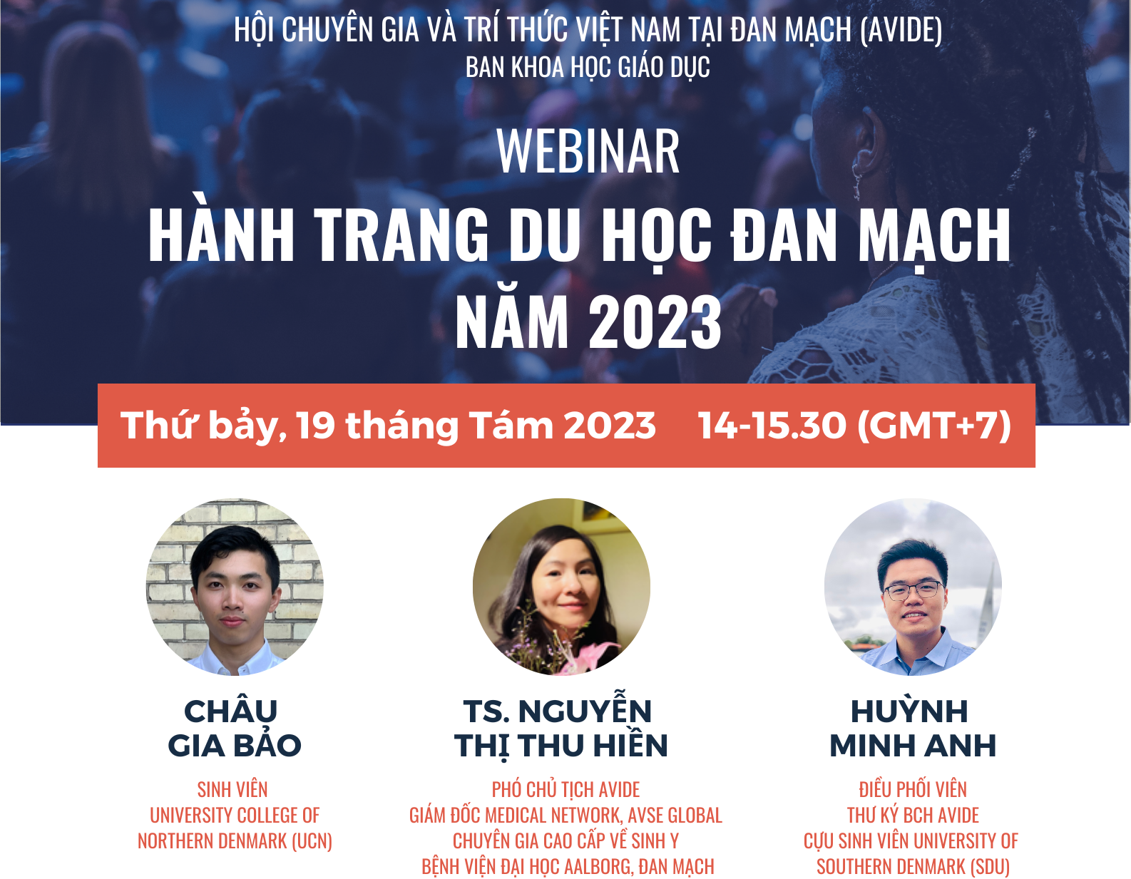 Webinar 1: Hành trang du học Đan Mạch năm 2023